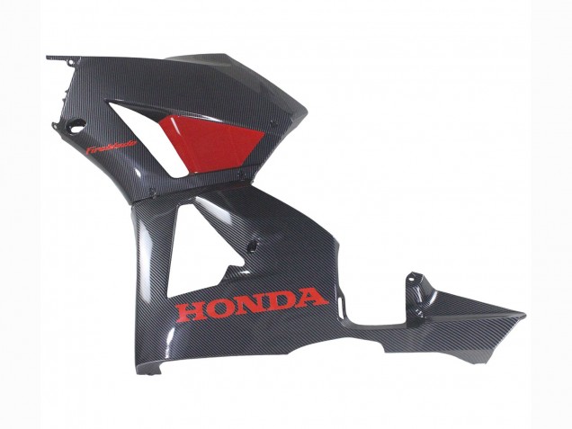 Purchase 2013-2023 Black Carbon Fiber Red Honda CBR600RR Motorcycle Fairings UK