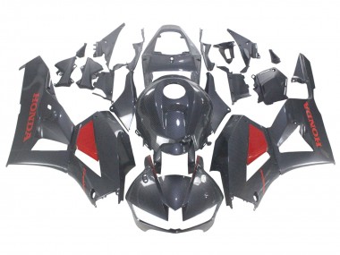 Purchase 2013-2023 Black Carbon Fiber Red Honda CBR600RR Motorcycle Fairings UK