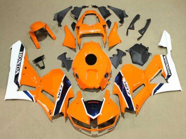 Purchase 2013-2023 White Orange Dark Blue Honda CBR600RR Motorcycle Fairings UK