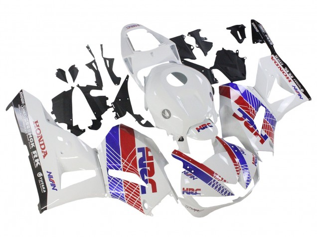 Purchase 2013-2023 White Red Blue HRC Honda CBR600RR Motorcycle Fairing UK