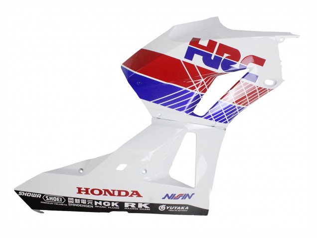 Purchase 2013-2023 White Red Blue HRC Honda CBR600RR Motorcycle Fairing UK