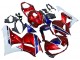 Purchase 2013-2023 White Red Blue HRC Honda CBR600RR Motorcycle Fairings UK