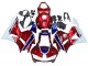 Purchase 2013-2023 White Red Blue HRC Honda CBR600RR Motorcycle Fairings UK