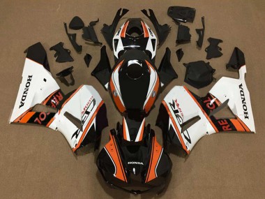 Purchase 2013-2023 White Orange Glossy Black Repsol Honda CBR600RR Motorcycle Fairings UK