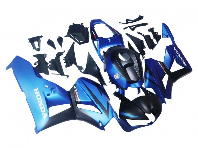 Purchase 2013-2023 Blue Matte Black Racing Honda CBR600RR Motorcycle Fairings UK
