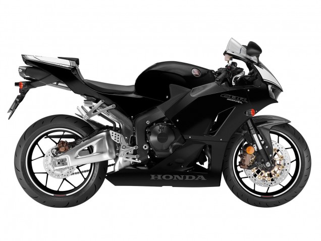 Purchase 2013-2023 Glossy Black Honda CBR600RR Motorcycle Fairing UK
