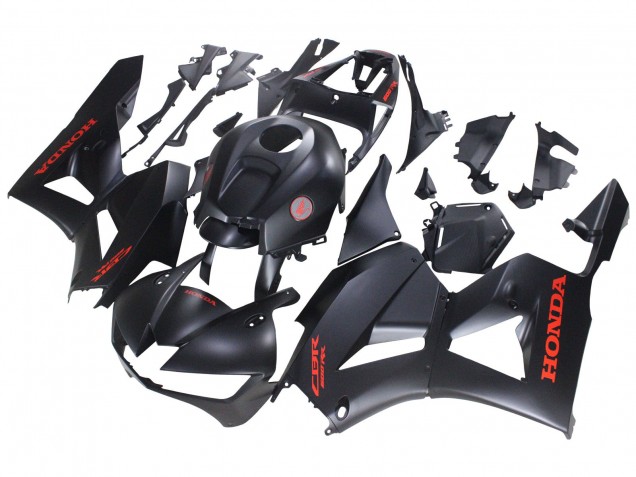 Purchase 2013-2023 Matte Black Red Decals Honda CBR600RR Motorcycle Fairings UK