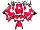 Purchase 2013-2023 Red White Black Honda CBR600RR Motorcycle Fairings UK