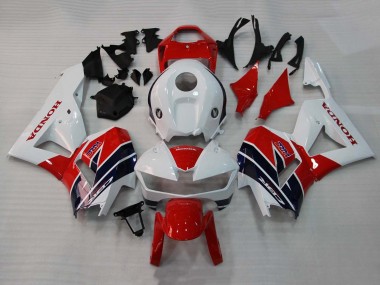 Purchase 2013-2023 White Red Dark Blue HRC Honda CBR600RR Motorcycle Fairings UK