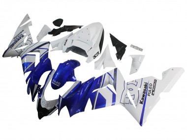 Purchase 2004-2005 Black White Kawasaki ZX10R Motorcycle Fairing UK