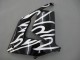 Purchase 2004-2005 Black with White Flame Kawasaki ZX10R Motorcycle Fairings UK
