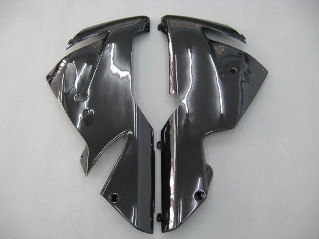 Purchase 2004-2005 Black with White Flame Kawasaki ZX10R Motorcycle Fairings UK