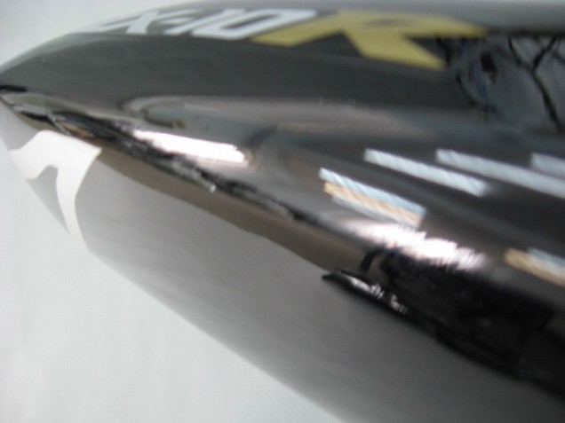 Purchase 2004-2005 Black with White Flame Kawasaki ZX10R Motorcycle Fairings UK