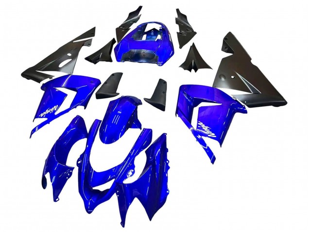 Purchase 2004-2005 Blue Black Ninja Kawasaki ZX10R Motorcycle Fairings UK