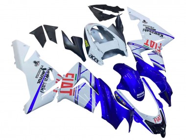 Purchase 2004-2005 Glossy Blue White Fiat Motul Kawasaki ZX10R Motorcycle Fairings UK