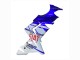 Purchase 2004-2005 Glossy Blue White Fiat Motul Kawasaki ZX10R Motorcycle Fairings UK