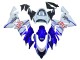 Purchase 2004-2005 Glossy Blue White Fiat Motul Kawasaki ZX10R Motorcycle Fairings UK