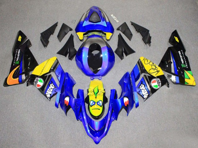 Purchase 2004-2005 Green Black Ninja Kawasaki ZX10R Motorcycle Fairing UK