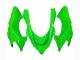 Purchase 2004-2005 Green Black Ninja Kawasaki ZX10R Motorcycle Fairings UK