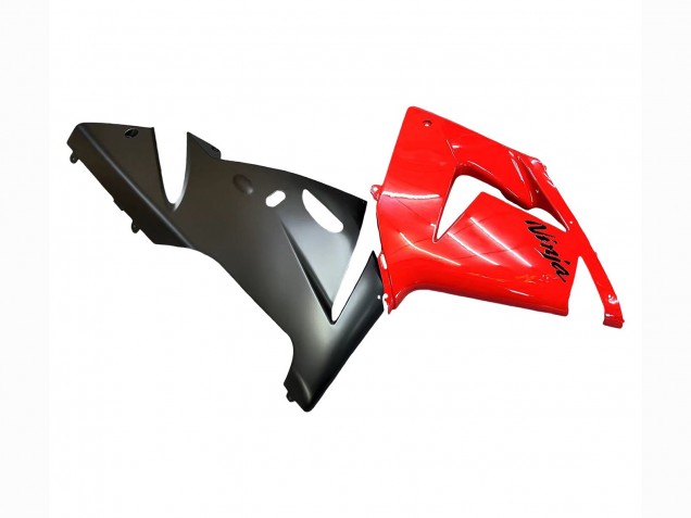 Purchase 2004-2005 Red Black Ninja Kawasaki ZX10R Motorcycle Fairings UK