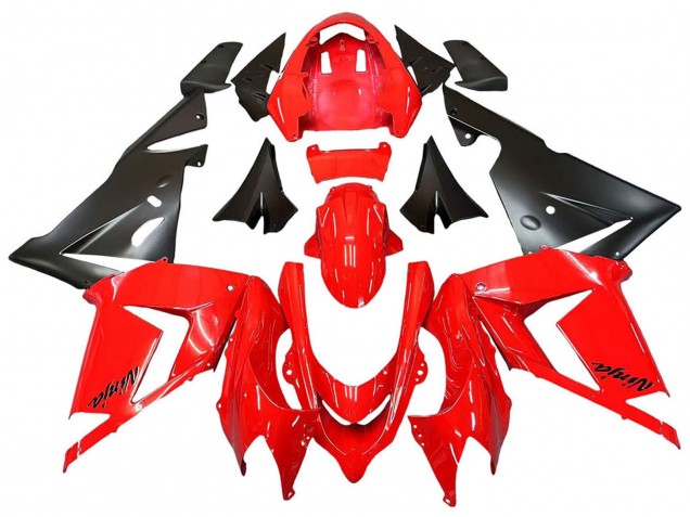 Purchase 2004-2005 Red Black Ninja Kawasaki ZX10R Motorcycle Fairings UK