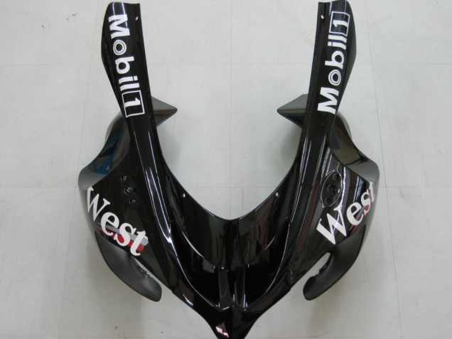 Purchase 2004-2005 White Black West Ninja Kawasaki ZX10R Motorcycle Fairings UK