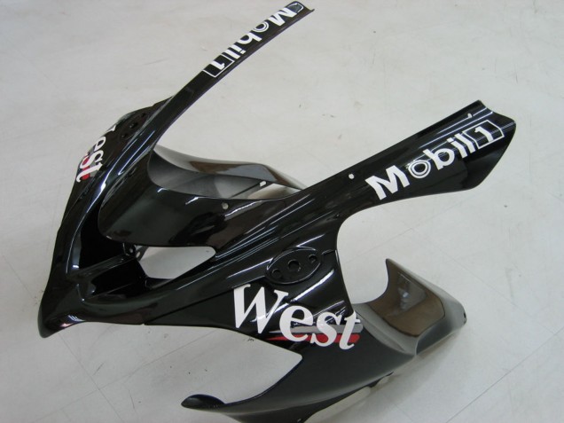 Purchase 2004-2005 White Black West Ninja Kawasaki ZX10R Motorcycle Fairings UK