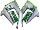 Purchase 2004-2005 Green Silver Black 69 Kawasaki ZX10R Motorcycle Fairings UK