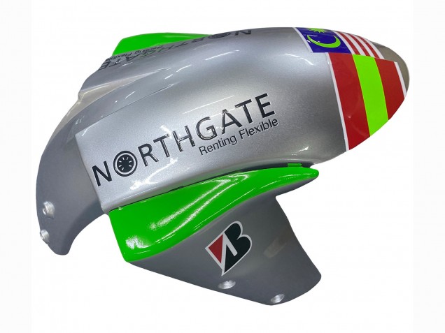 Purchase 2004-2005 Green Silver Black 69 Kawasaki ZX10R Motorcycle Fairings UK