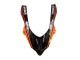 Purchase 2004-2005 Burnt Orange Black Monster Elf Kawasaki ZX10R Motorcycle Fairings UK