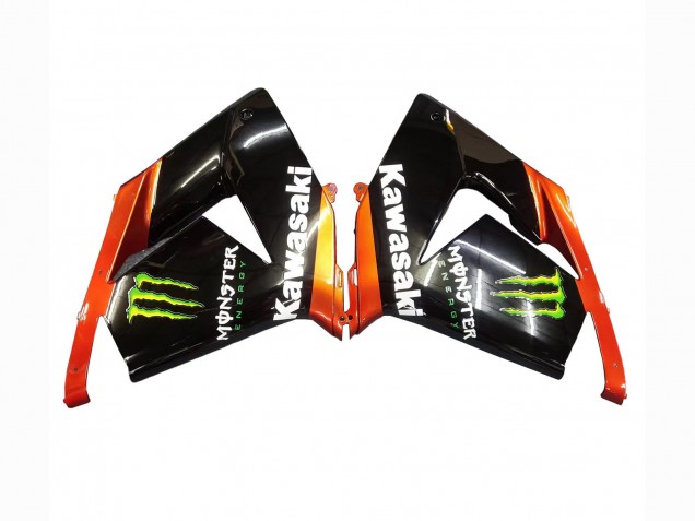 Purchase 2004-2005 Burnt Orange Black Monster Elf Kawasaki ZX10R Motorcycle Fairings UK
