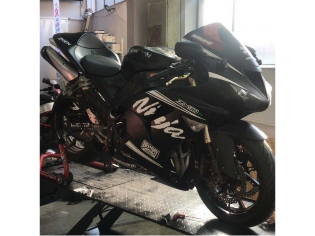 Purchase 2006-2007 Matte Black Kawasaki ZX10R Motorcycle Fairing UK