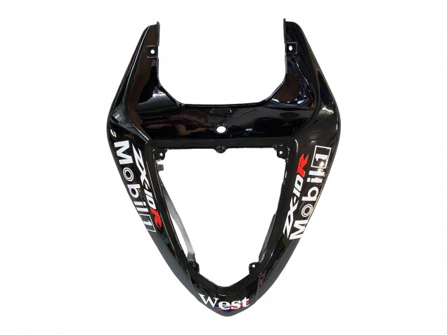 Purchase 2006-2007 Glossy Black White West Kawasaki ZX10R Motorcycle Fairings UK