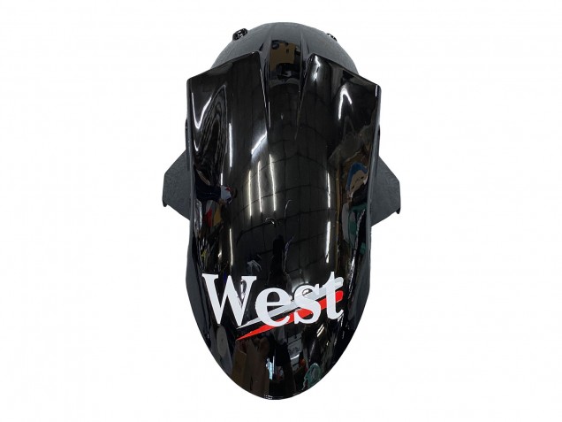 Purchase 2006-2007 Glossy Black White West Kawasaki ZX10R Motorcycle Fairings UK
