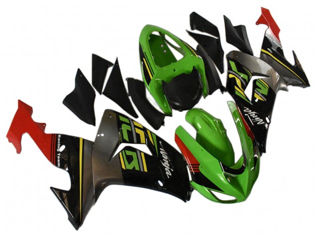 Purchase 2006-2007 Green Grey Red Black Yellow Kawasaki ZX10R Motorcycle Fairings UK
