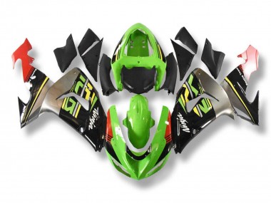 Purchase 2006-2007 Green Grey Red Black Yellow Kawasaki ZX10R Motorcycle Fairings UK
