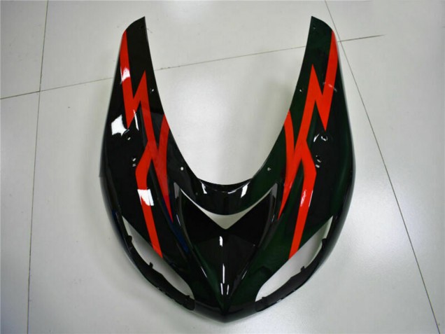 Purchase 2006-2007 Glossy Black Red Kawasaki ZX10R Motorcycle Fairings UK