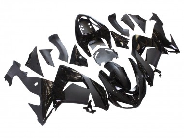 Purchase 2006-2007 Matte Black Glossy Black Kawasaki ZX10R Motorcycle Fairings UK
