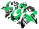 Purchase 2006-2007 Green White Black Kawasaki ZX10R Motorcycle Fairing Kits UK