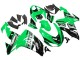 Purchase 2006-2007 Green White Black Kawasaki ZX10R Motorcycle Fairing Kits UK