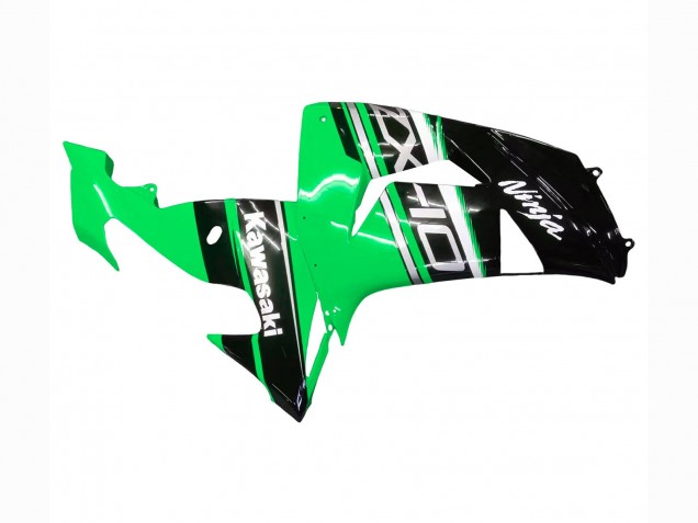 Purchase 2006-2007 Green White Black Kawasaki ZX10R Motorcycle Fairing Kits UK