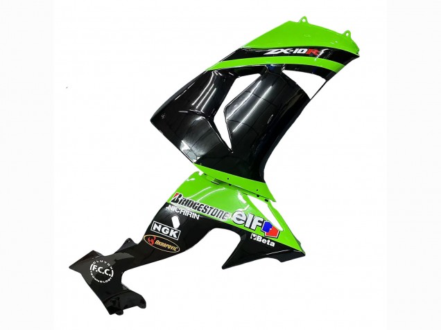 Purchase 2006-2007 Green Black Elf Touch4 3M Kawasaki ZX10R Motorcycle Fairings UK