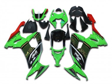 Purchase 2006-2007 Green Red Black Kawasaki ZX10R Motorcycle Fairings UK