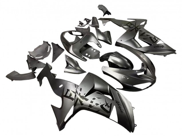 Purchase 2006-2007 Matte Grey Kawasaki ZX10R Motorcycle Fairings UK