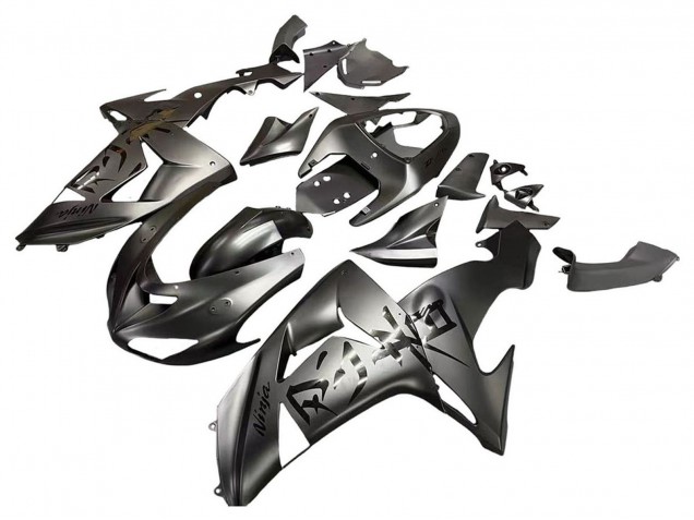 Purchase 2006-2007 Matte Grey Kawasaki ZX10R Motorcycle Fairings UK