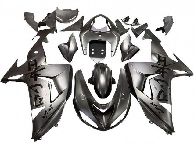 Purchase 2006-2007 Matte Grey Kawasaki ZX10R Motorcycle Fairings UK