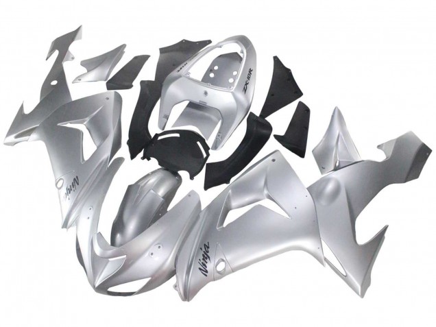 Purchase 2006-2007 Silver Black Ninja Kawasaki ZX10R Motorcycle Fairings UK