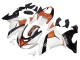Purchase 2006-2007 White Orange Black Kawasaki ZX10R Motorcycle Fairings UK