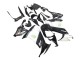Purchase 2008-2010 Glossy Black White Green Monster Elf Kawasaki ZX10R Motorcycle Fairings UK