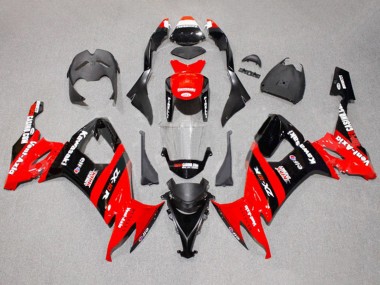 Purchase 2008-2010 Red Black Kick Elf Kawasaki ZX10R Motorcycle Fairings UK